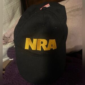 NRA national rifle association baseball cap hat black guns adjustable arms